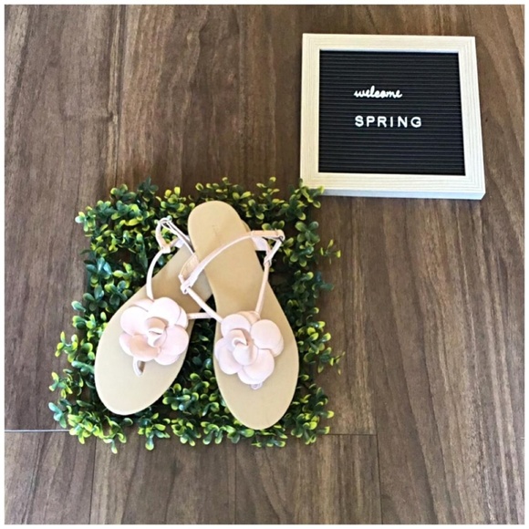 Forever 21 Mauve Flower Strappy Sandal - Picture 6 of 7